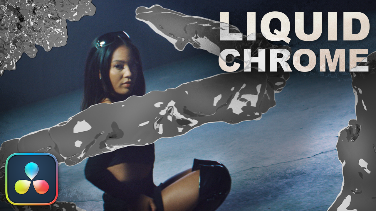 Liquid Chrome Effects in DaVinci Resolve!