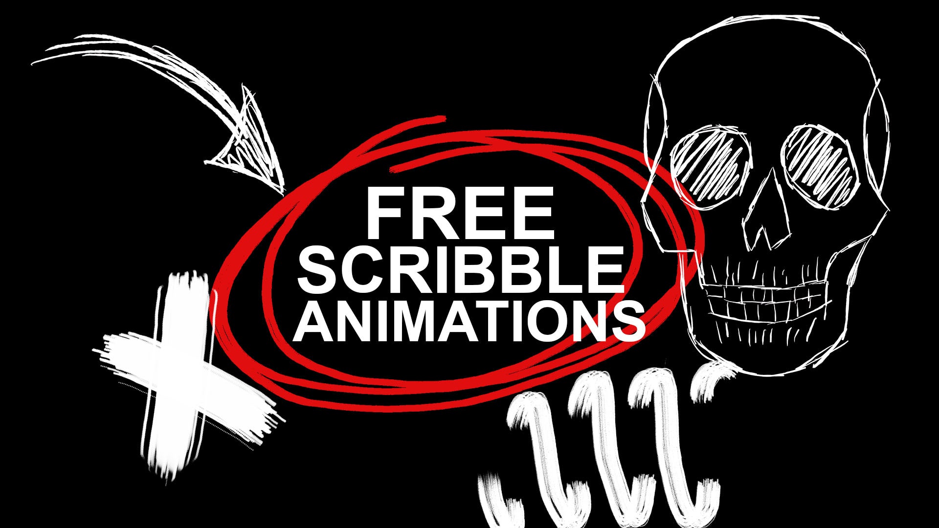 Skip the Stress of Animating by Downloading our FREE Scribble Animation Video Effects!