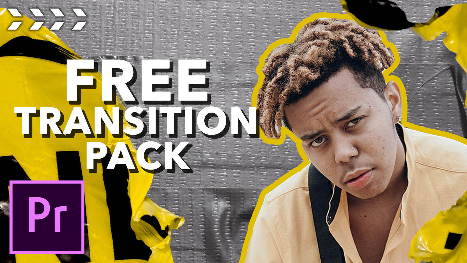 FREE Music Video Paper Transitions Premiere Pro