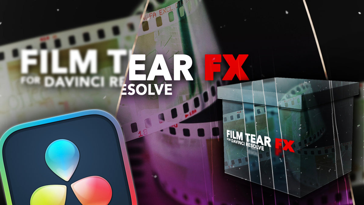 Film Tear FX - DaVinci Resolve