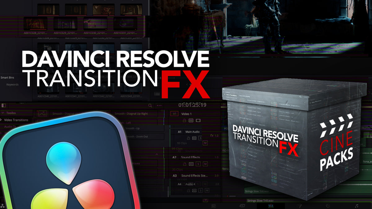 DaVinci Resolve Transition FX - CinePacks