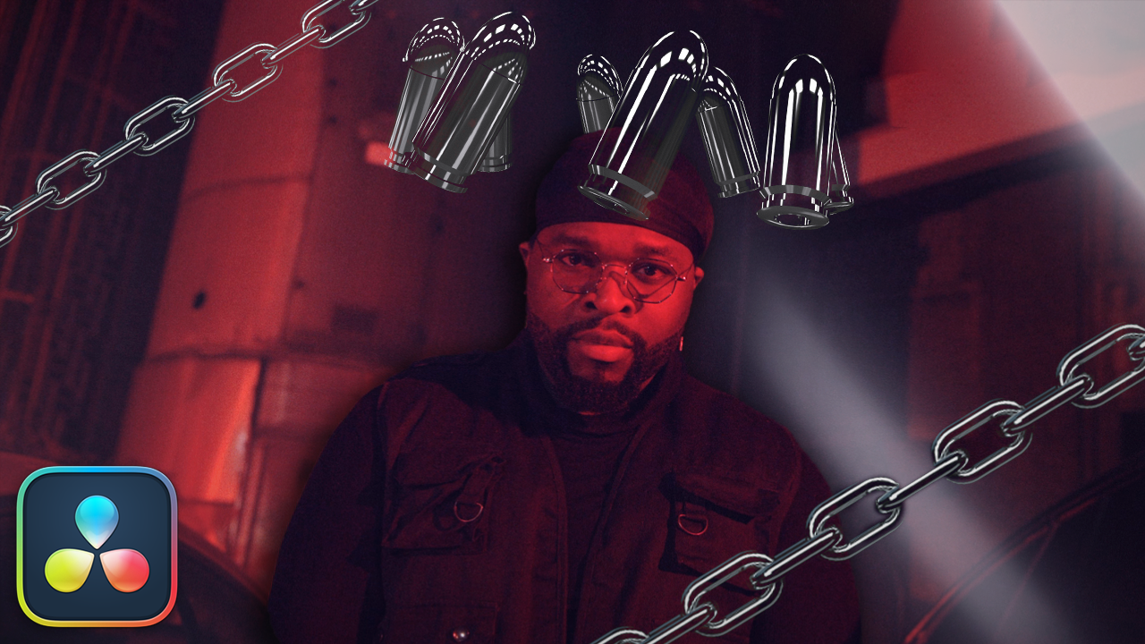 How to Use our Crazy 3D Chrome Animated Video Effects in DaVinci Resolve