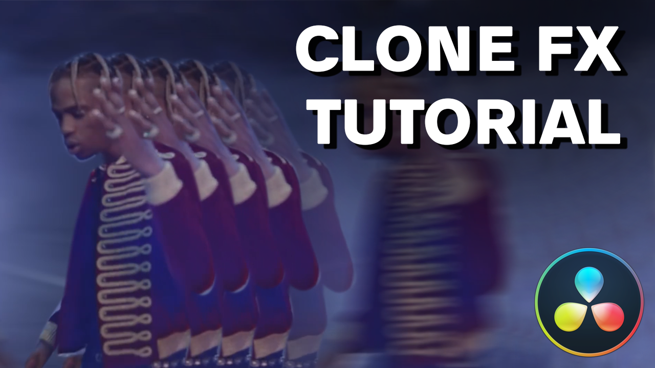 How to Create the Clone Effect / Clone Transition in DaVinci Resolve