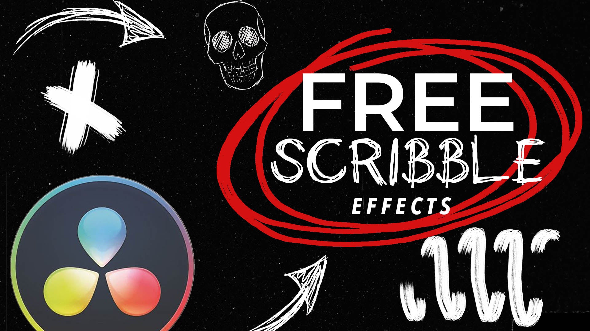 How to Use our Free Scribble Animation Video Effects in DaVinci Resolve