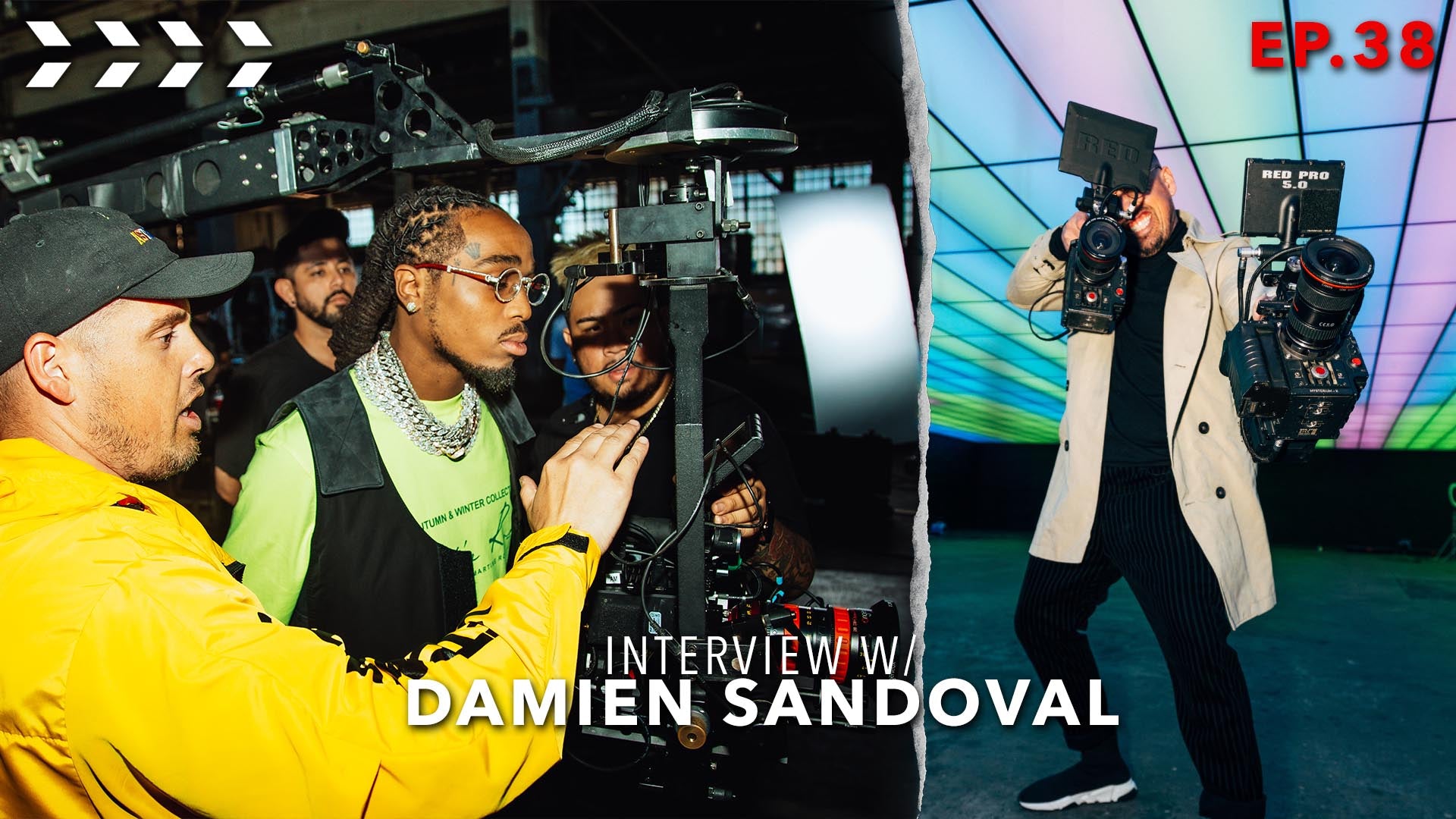 Damien Sandoval on filming with Tyga, Wiz Kalifa and Riveting Entertainment | Ep.38
