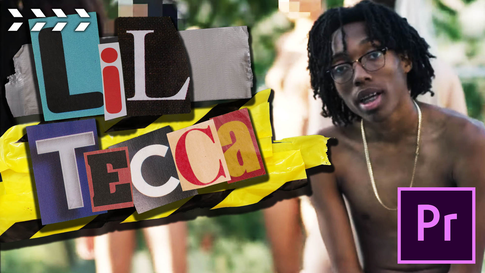 How to Create Ransom Note Style Music Video Effects for FREE