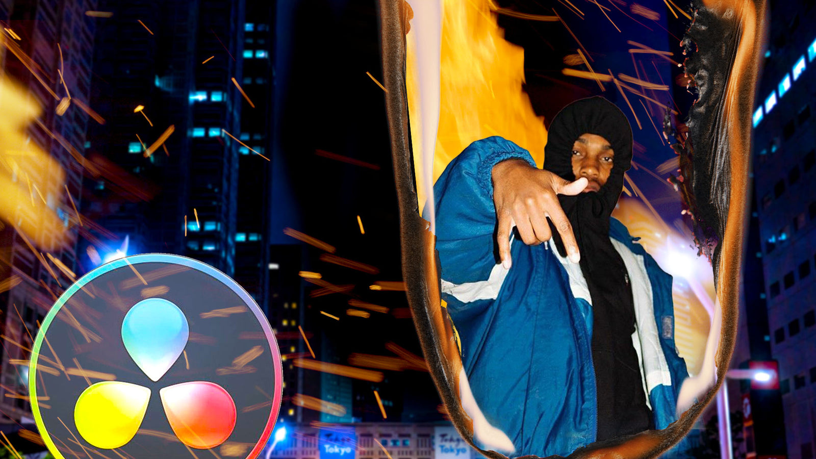 Create an Epic Look Using our Free Fire & Water Video Effects in Davinci Resolve