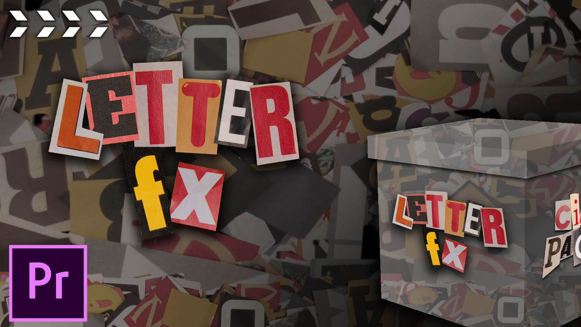 Use our Letter FX Pack to Create Ransom Note Style Music Video Effects