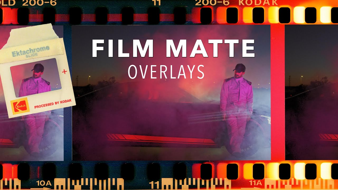 Create a Vintage Film Look with the CinePacks Film Matte Overlays Pack