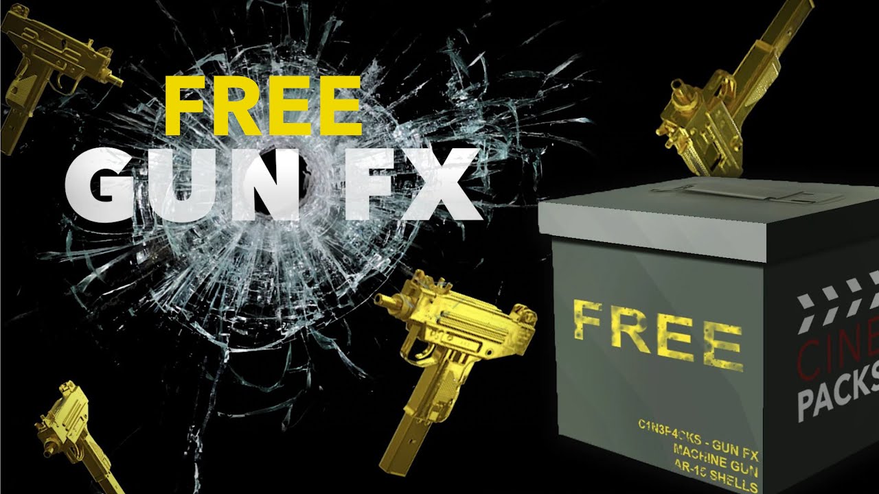 Get the FREE Pack of Gun FX to Create Awesome Video Effects in Adobe Premiere Pro