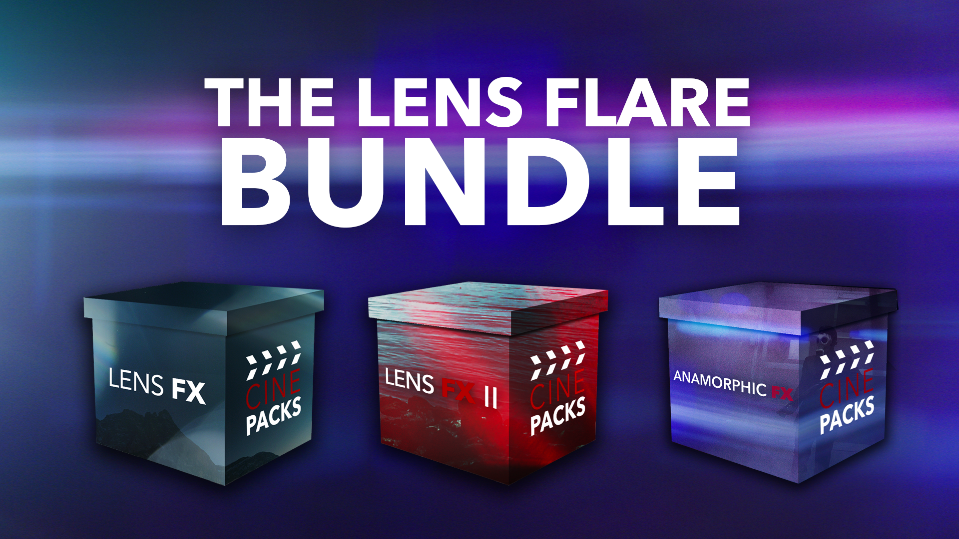 The Lens Flare Bundle - CinePacks