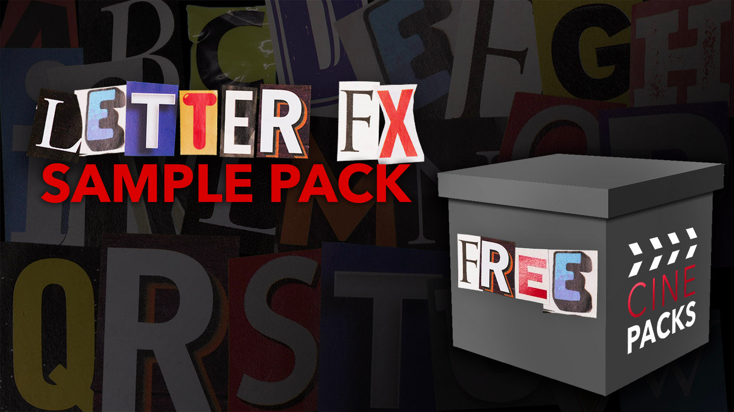 Fx Samples FREE Letter FX Sample Pack - CinePacks